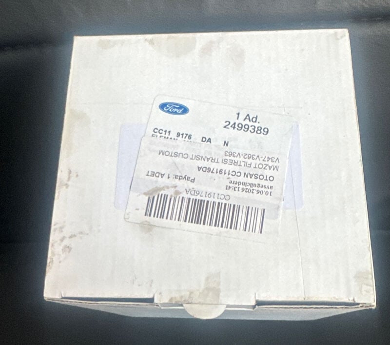 MAZOT FILTRESI TRANSIT CUSTOM V347-V362-V363 2.2TDCI 11>18
