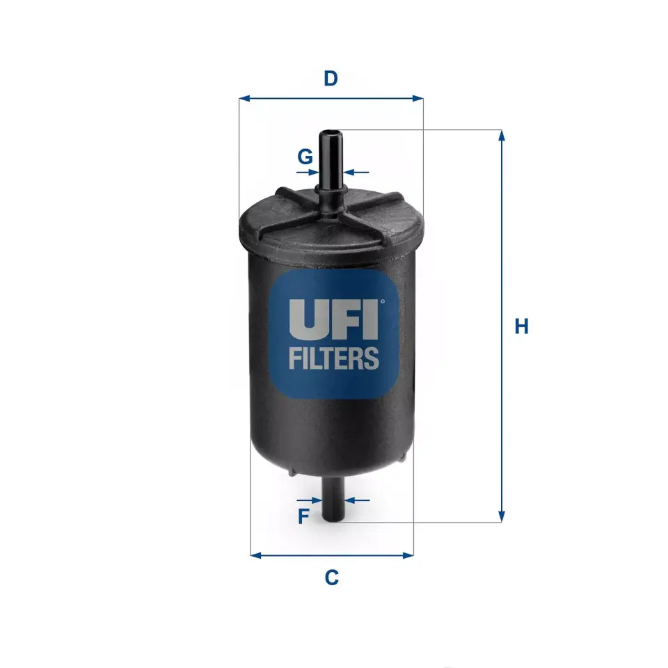 YAKIT FILTRE ( RENAULT  CLIO-MEGANE-LAGUNA/ CITROEN  C2-C3 1.4 1.6-C4 1.4 1.6/ PEUGEOT  206-207-307