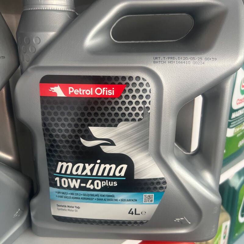 Petrol ofisi maxima 10w-40 plus 4l