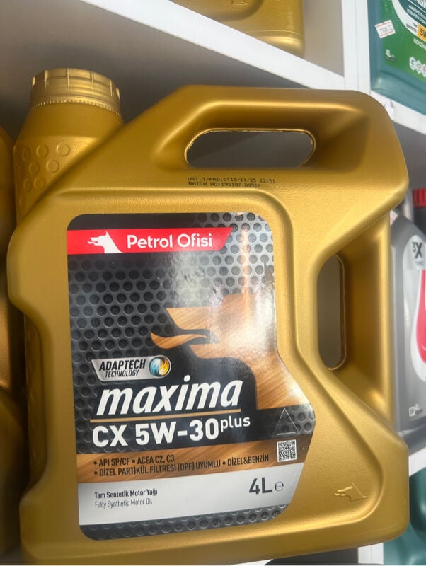 Petrol ofisi maxima cx 5w-30 plus 4l