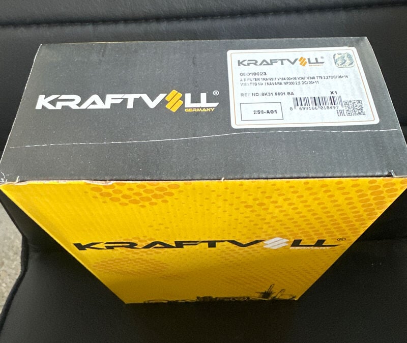 HAVA FILTRESI TRANSIT V184 00>06 V347 V348 TT9 2,2TDCI 2,4TDCI TT9 06>14 V363 TTG 14> / NAVARA NP300 2,5 DCI 05>11 PATHFINDER 2.5 DCI 05>11